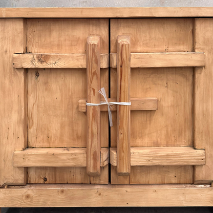 Latch 4 Door Cabinet | Rustic | 230 cm