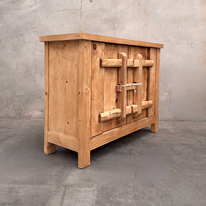 Latch 2 Door Cabinet | Rustic | 120 cm