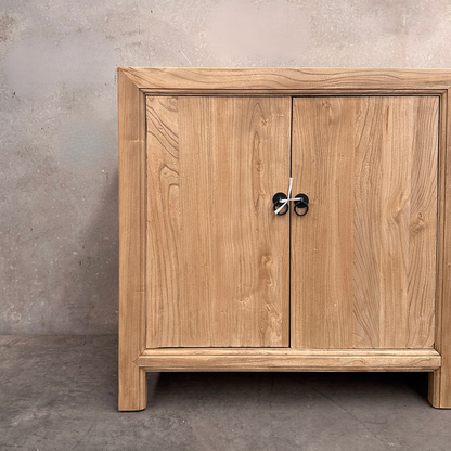 Linear 4 Door Cabinet | Natural | 175 cm
