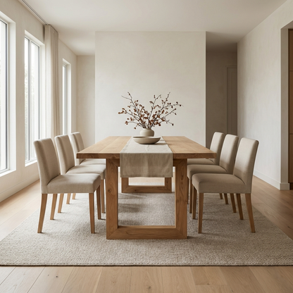 Open Dining Table | Natural | 240 cm
