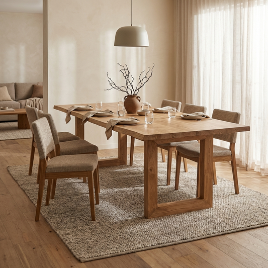 Open Dining Table | Natural | 240 cm