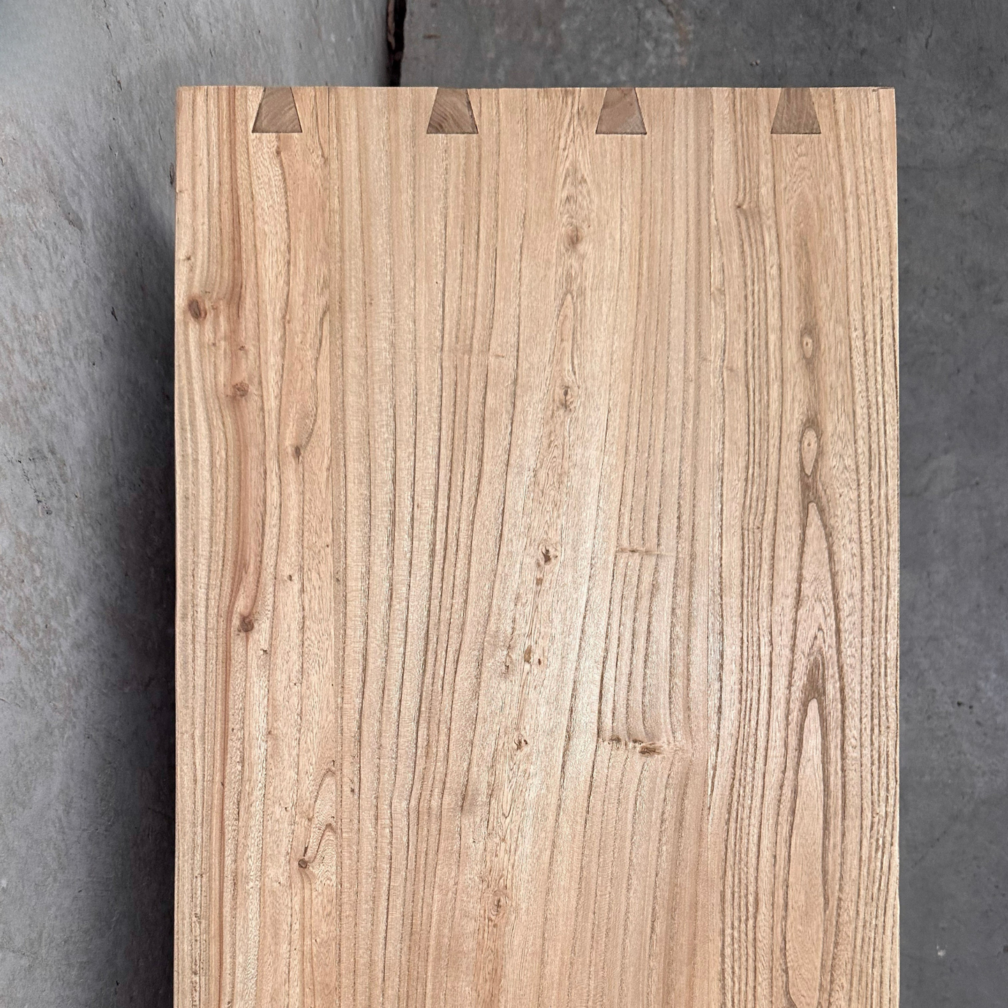 Linear 1 Drawer 2 Door Bedside | Natural | 70 cm