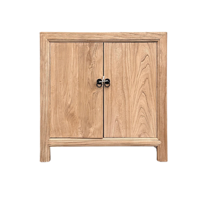 Linear 2 Door Cabinet | Natural | 90 cm