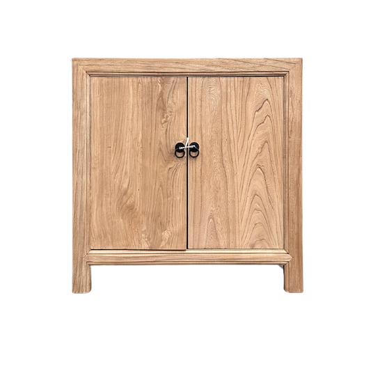 Linear 2 Door Cabinet | Natural | 90 cm