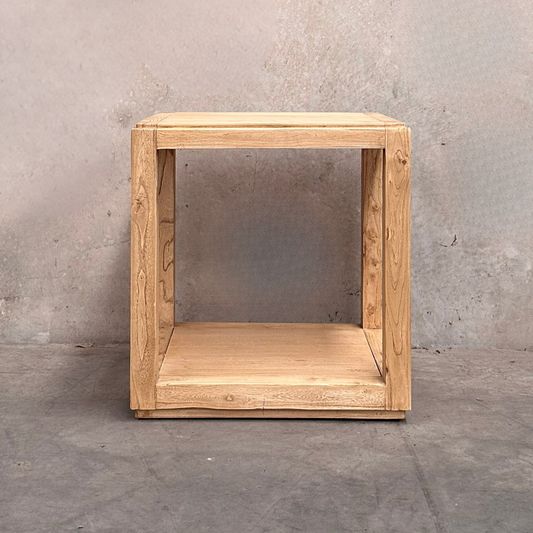 Open Side Table| Natural