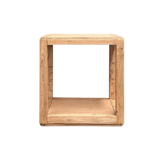 Open Side Table| Natural