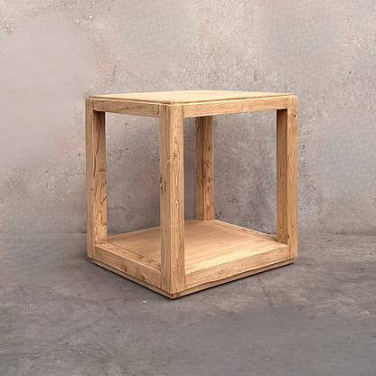 Open Side Table| Natural