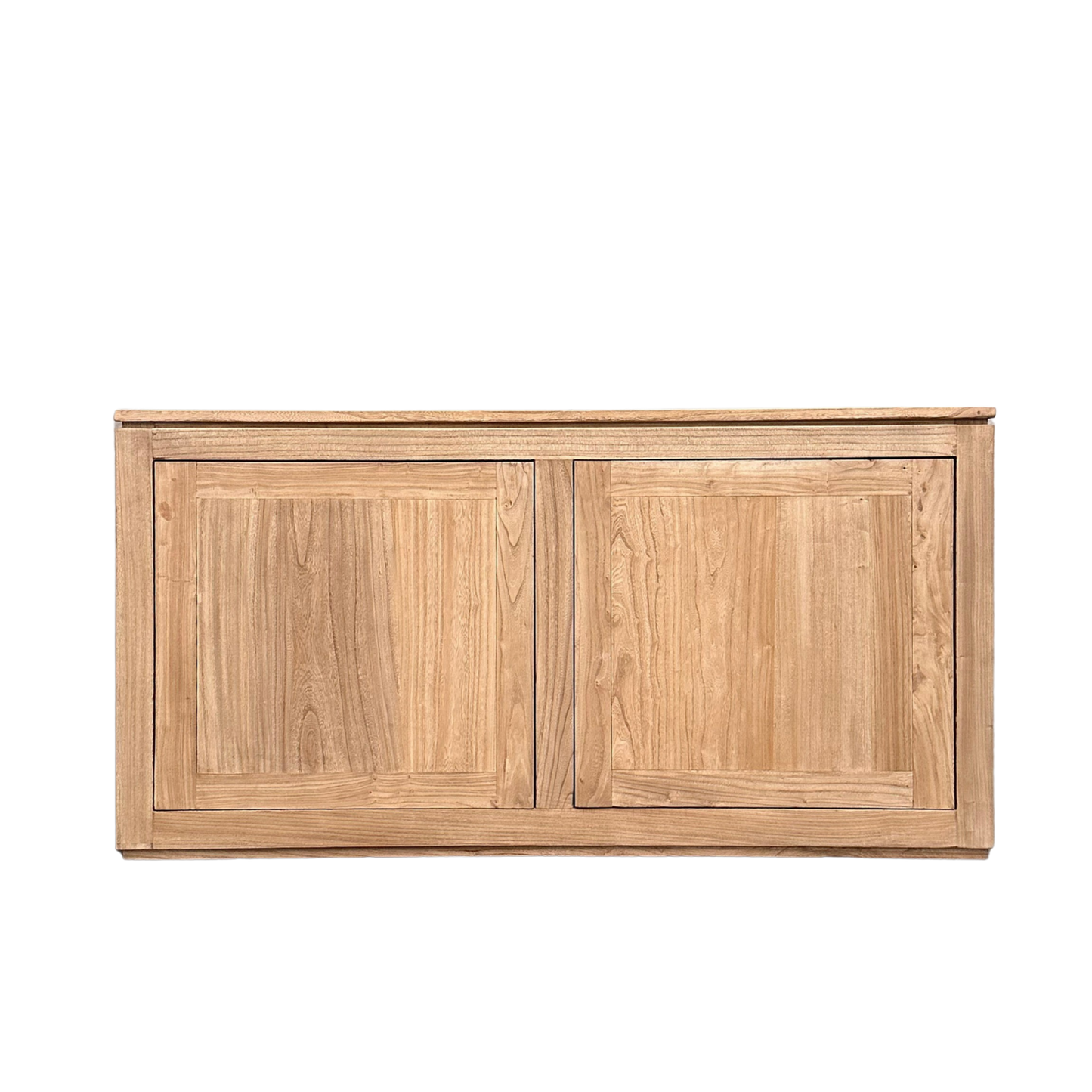 2 Door Block Cabinet | Natural | 140 cm