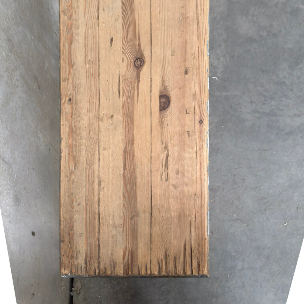 Distressed White French Console | Painted | 170 cm