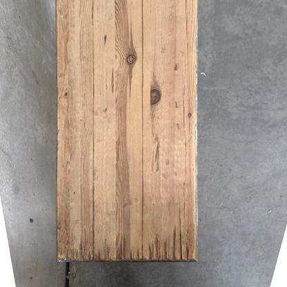 Distressed White French Console | Painted | 170 cm