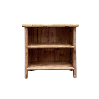 Heritage 2 Pocket Low Shelf | Rustic | 90 cm