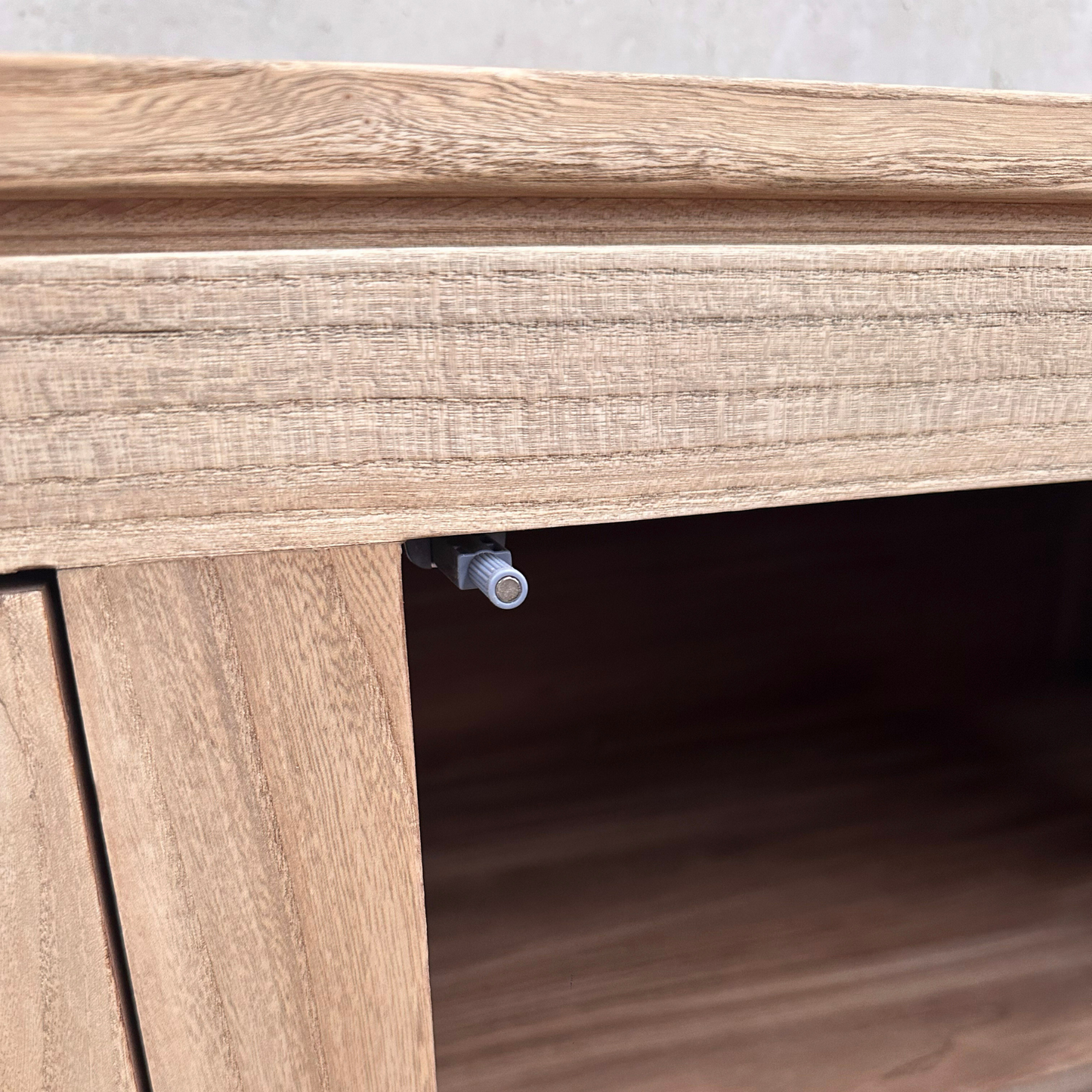 2 Door Block Cabinet | Natural | 140 cm