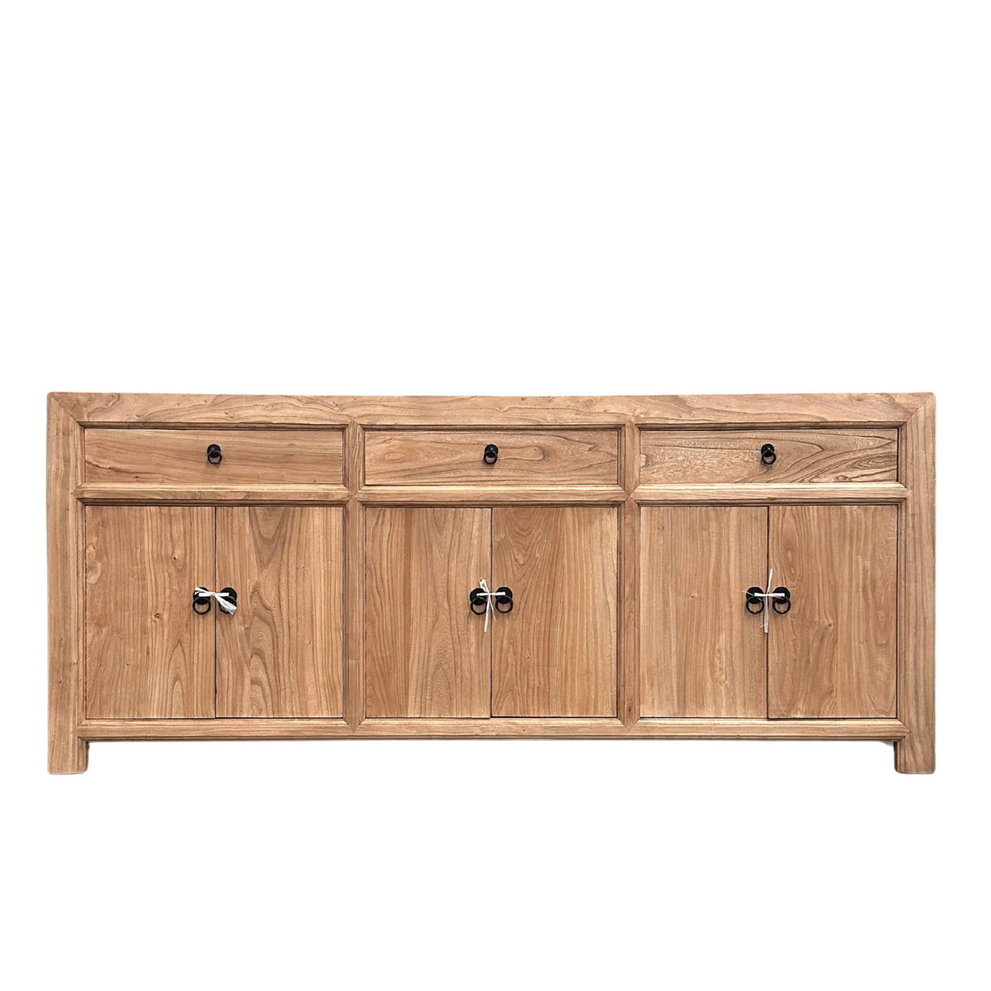 Linear 3 Drawer 6 Door Cabinet | Natural | 200 cm