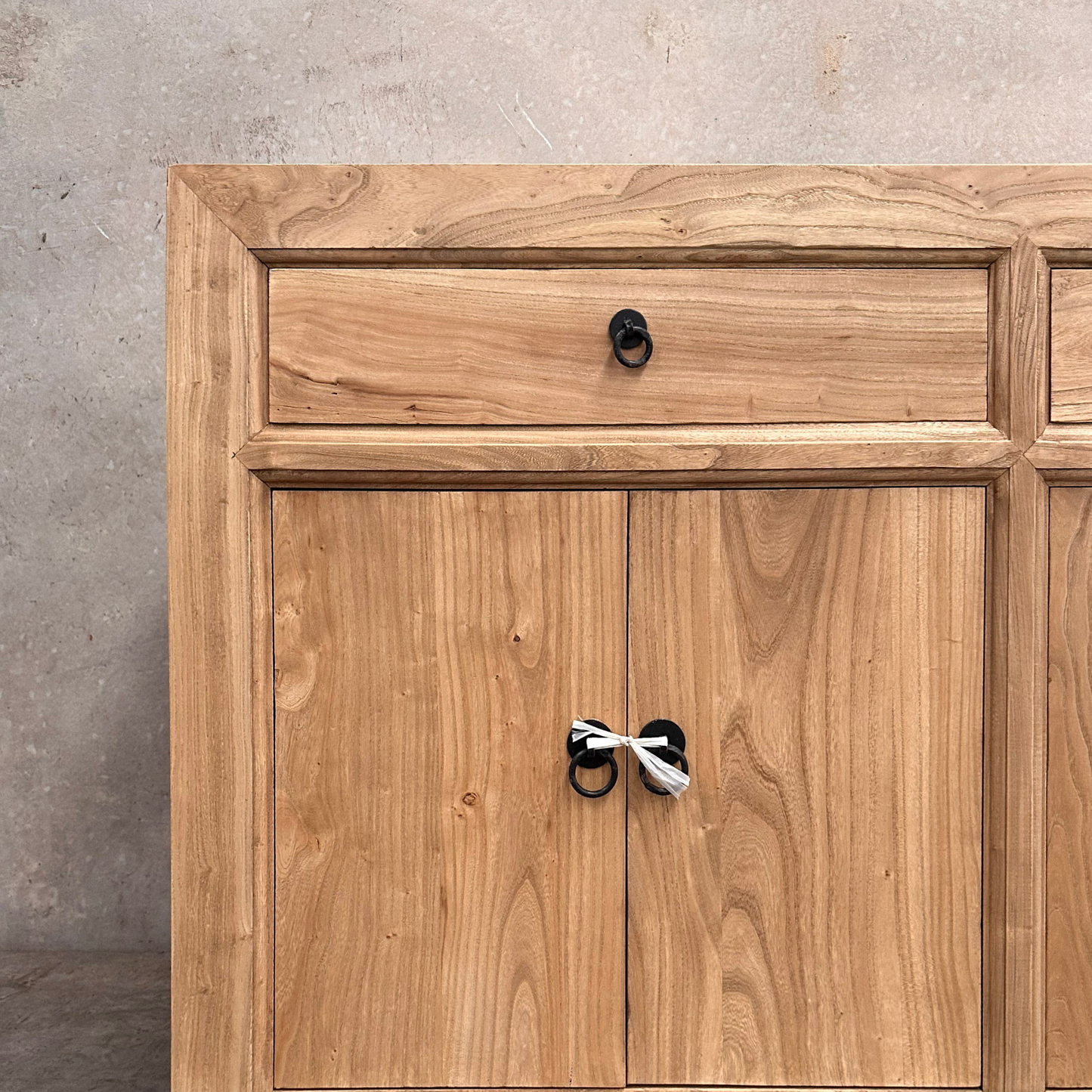 Linear 3 Drawer 6 Door Cabinet | Natural | 200 cm