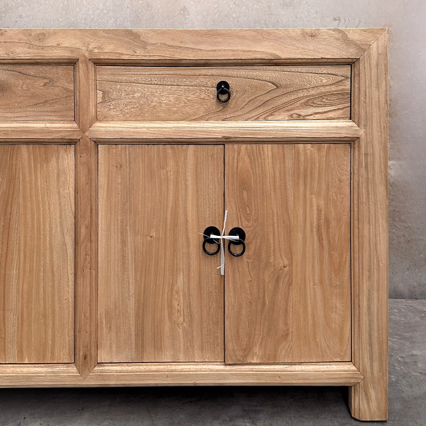 Linear 3 Drawer 6 Door Cabinet | Natural | 200 cm