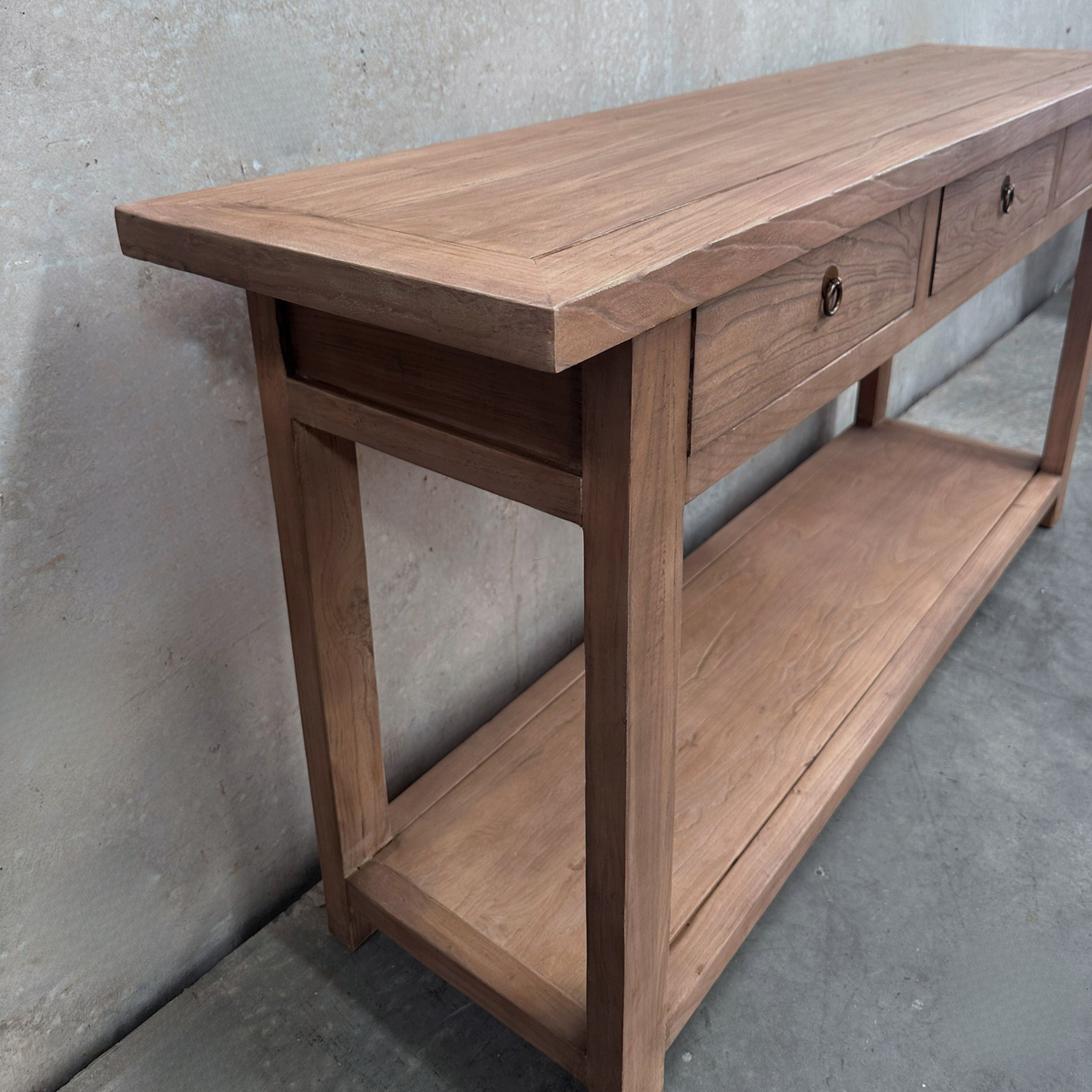 Heritage 3 Drawer Console | Oat | 170 cm