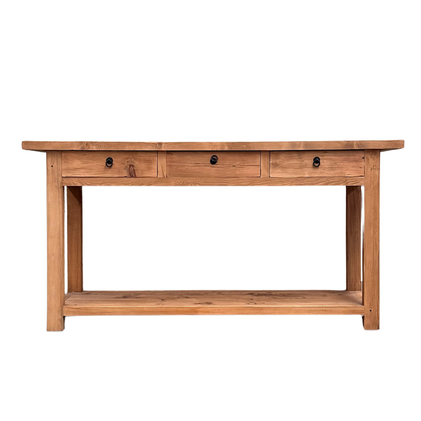 Heritage 3 Drawer Console | Rustic | 170 cm