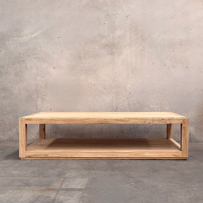 Open Rectangle Coffee Table | Natural | 160 cm