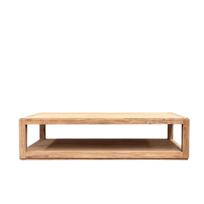 Open Rectangle Coffee Table | Natural | 160 cm