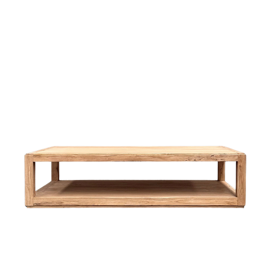 Open Rectangle Coffee Table | Natural | 160 cm