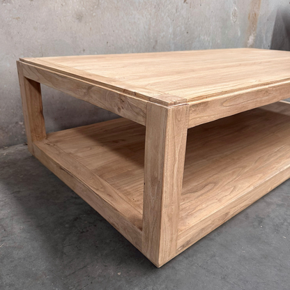 Open Rectangle Coffee Table | Natural | 160 cm