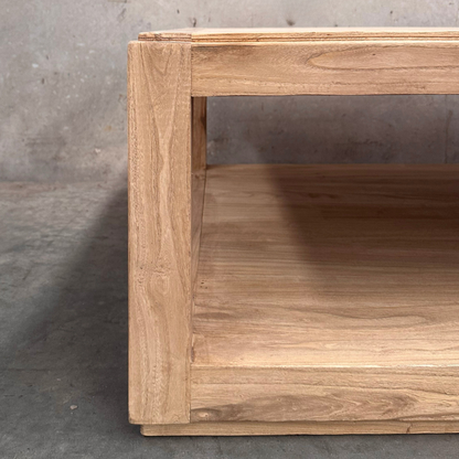 Open Rectangle Coffee Table | Natural | 160 cm