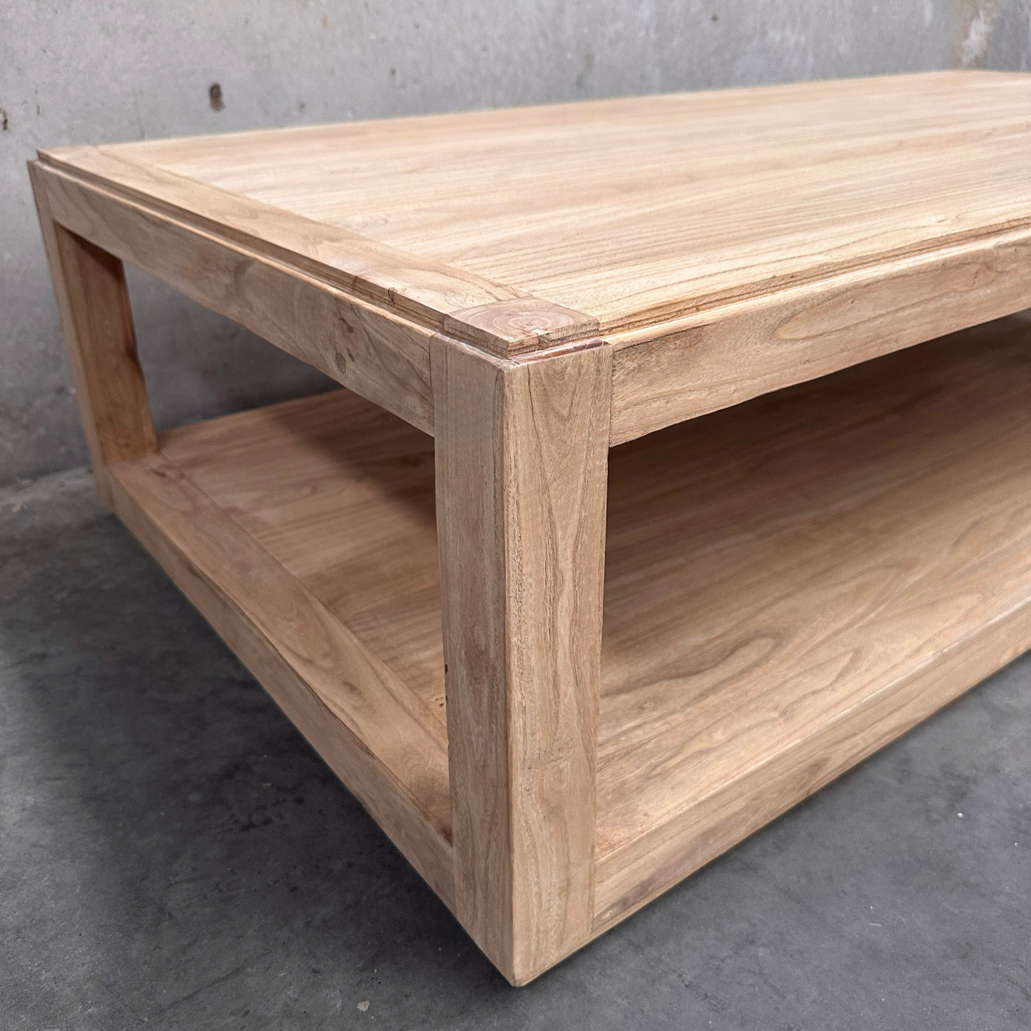 Open Rectangle Coffee Table | Natural | 160 cm