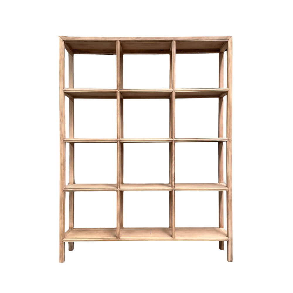 12 Pocket Elm Shelf | Natural