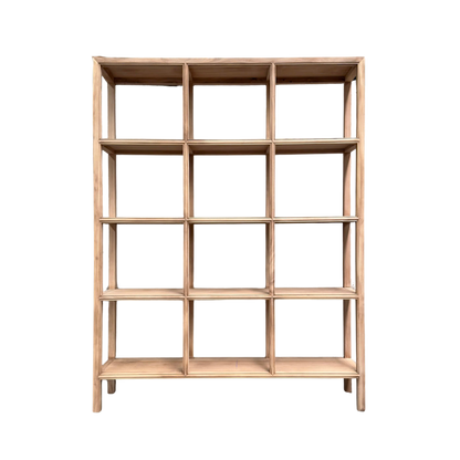 12 Pocket Elm Shelf | Natural