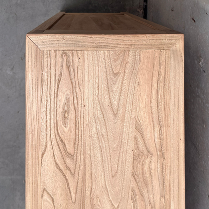 Linear 2 Drawer 2 Door Cabinet | Natural | 120