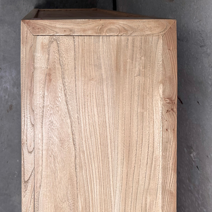 Linear 6 Drawer Cabinet | Natural | 160 cm