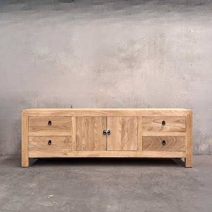 Linear Low TV Cabinet | Natural | 180 cm