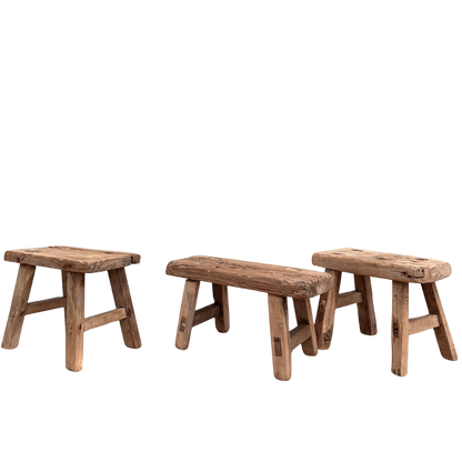 Mini Kid Stools | Vintage
