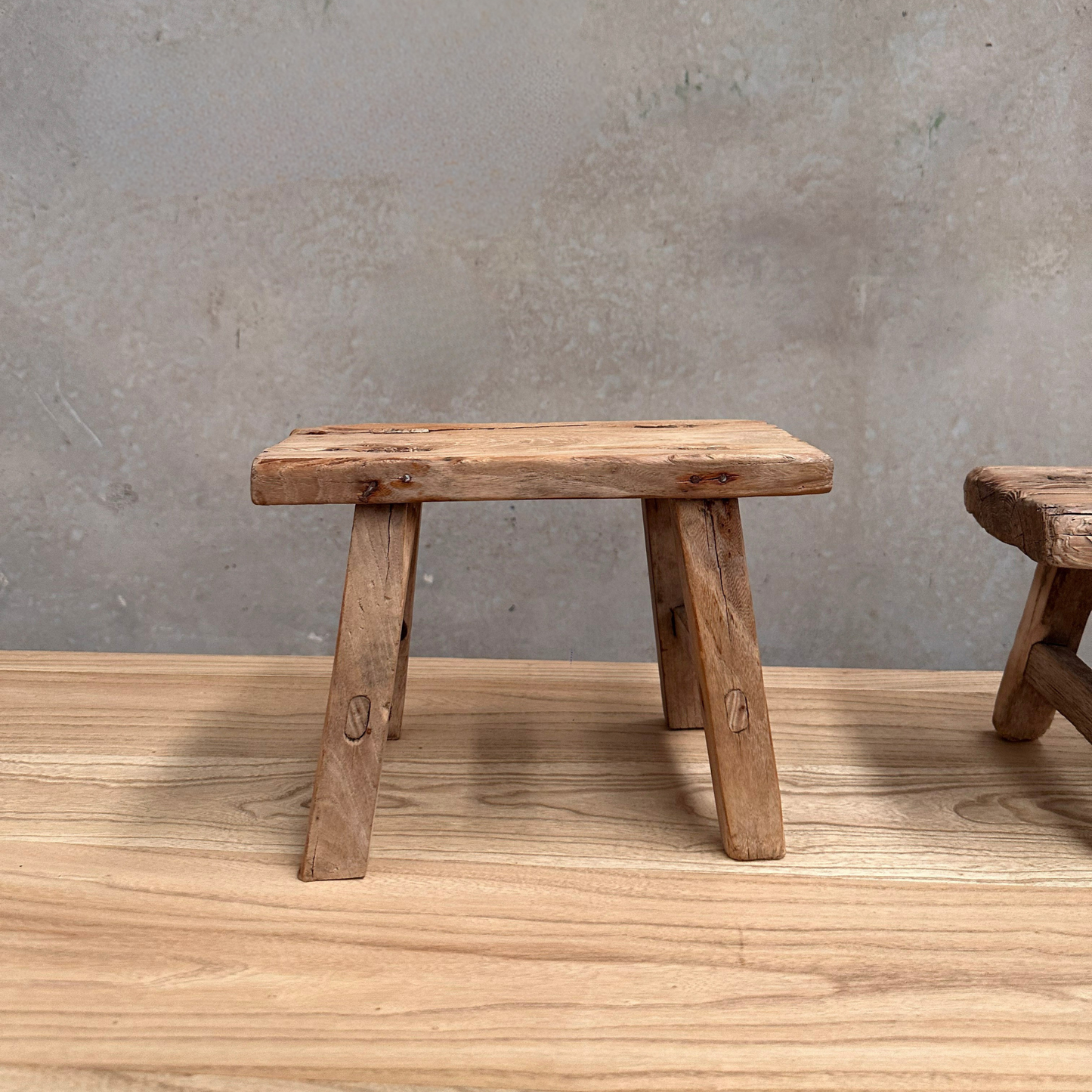 Mini Kid Stools | Vintage