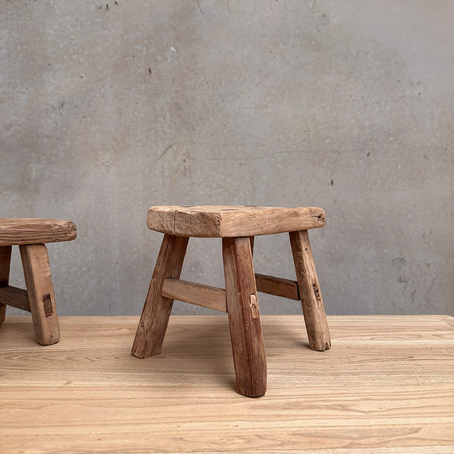Mini Kid Stools | Vintage