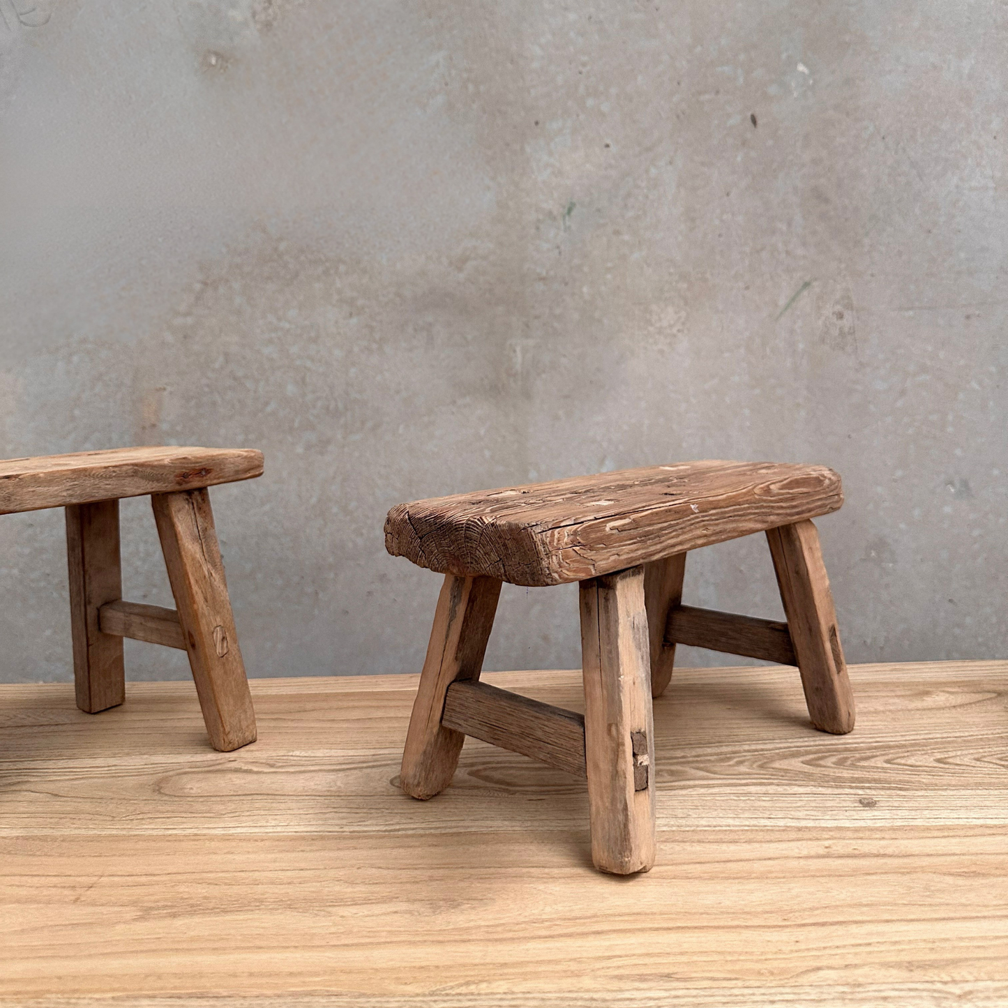 Mini Kid Stools | Vintage