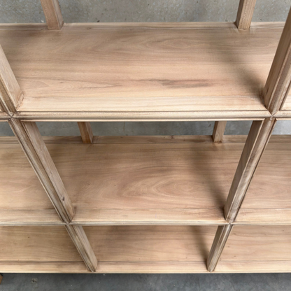 12 Pocket Elm Shelf | Natural