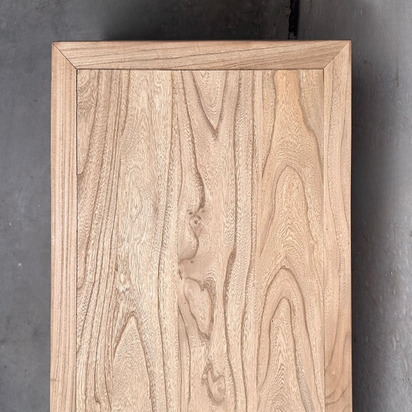 Linear 4 Door Low Cabinet | Natural | 135 cm