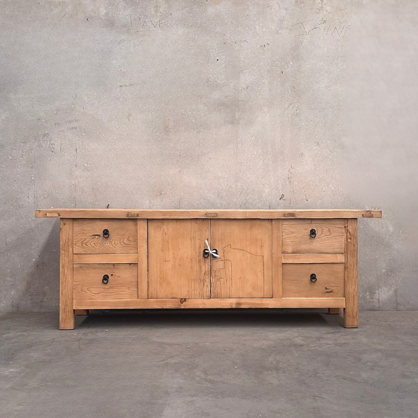 Heritage Low Cabinet | Rustic | 180 cm