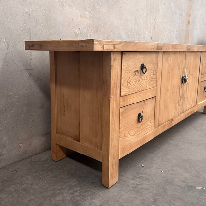 Heritage Low Cabinet | Rustic | 180 cm