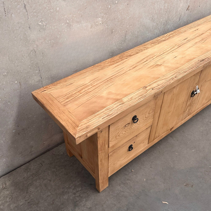 Heritage Low Cabinet | Rustic | 180 cm