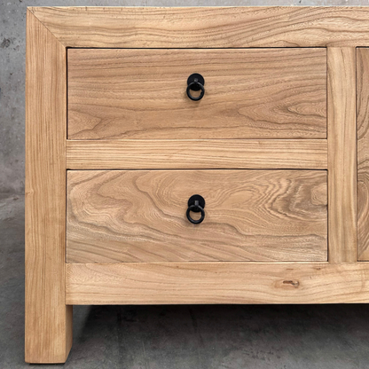 Linear Low TV Cabinet | Natural | 180 cm