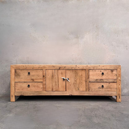 Linear Low TV Cabinet | Rustic | 180 cm
