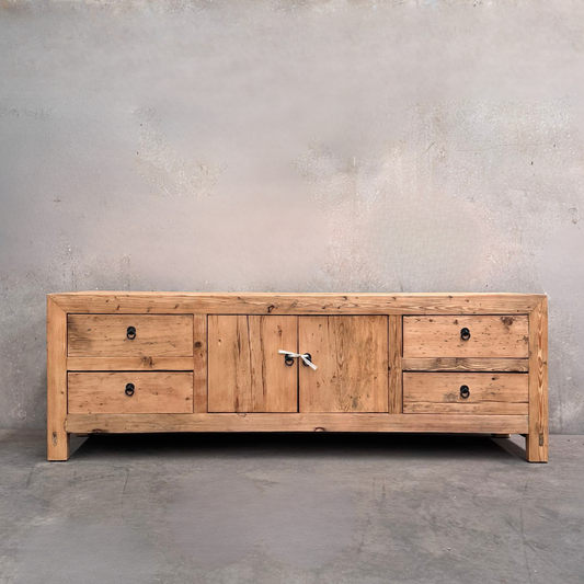 Linear Low TV Cabinet | Rustic | 180 cm