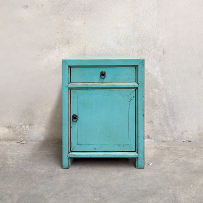 Teal Bedside | Lacquered | 45 cm