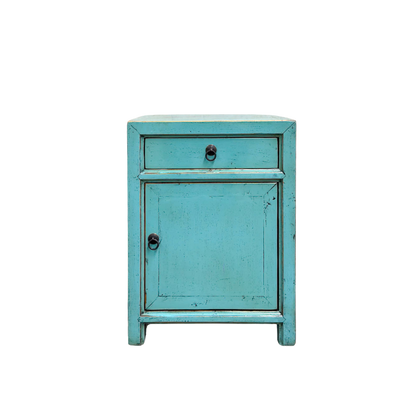 Teal Bedside | Lacquered | 45 cm