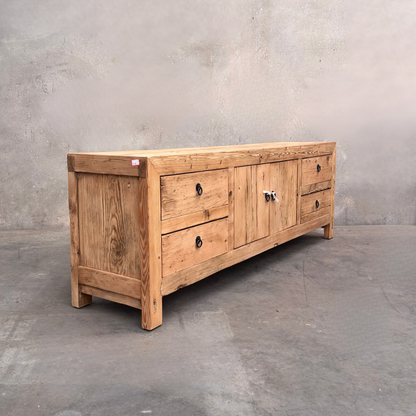 Linear Low TV Cabinet | Rustic | 180 cm