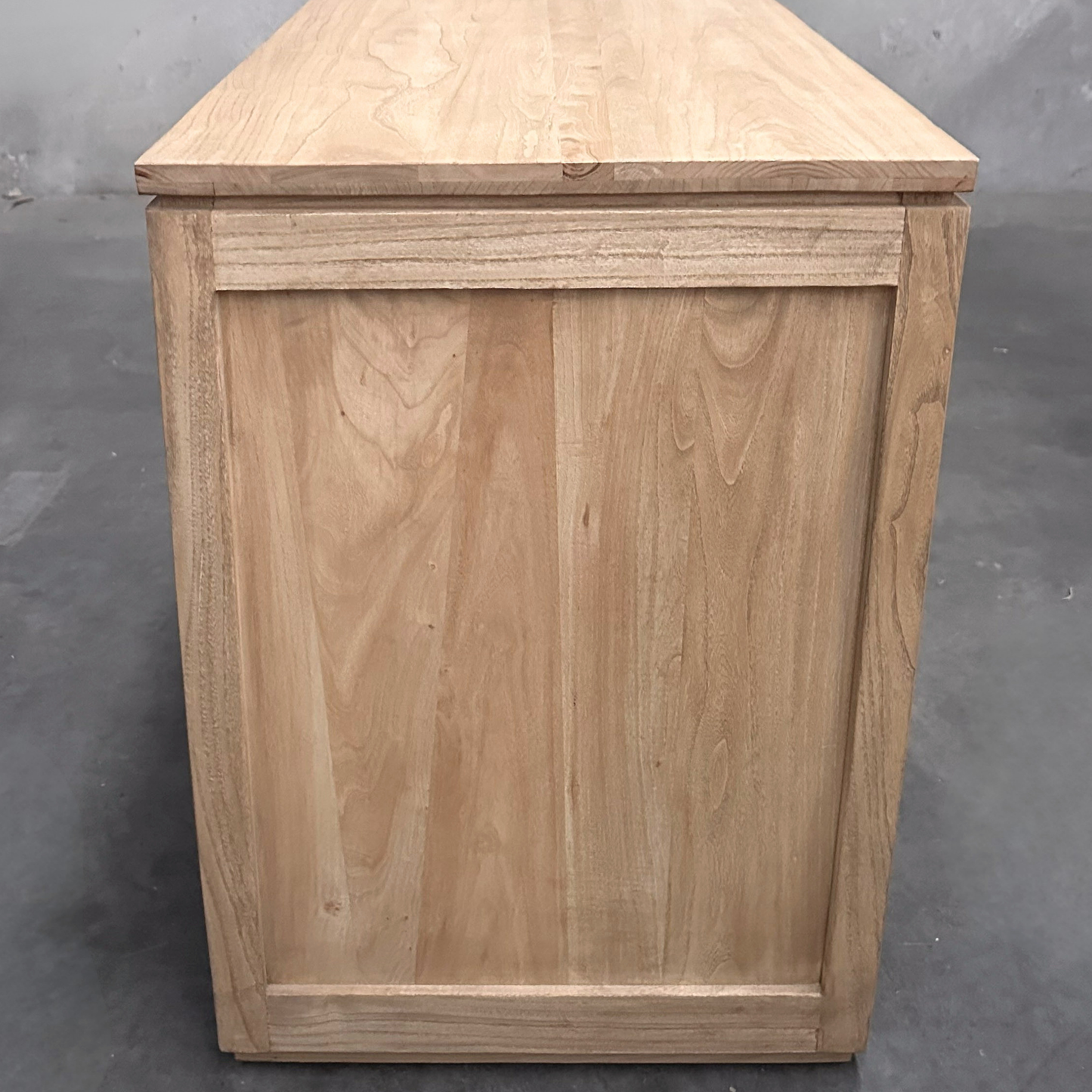 4 Door Block Cabinet | Natural | 180 cm