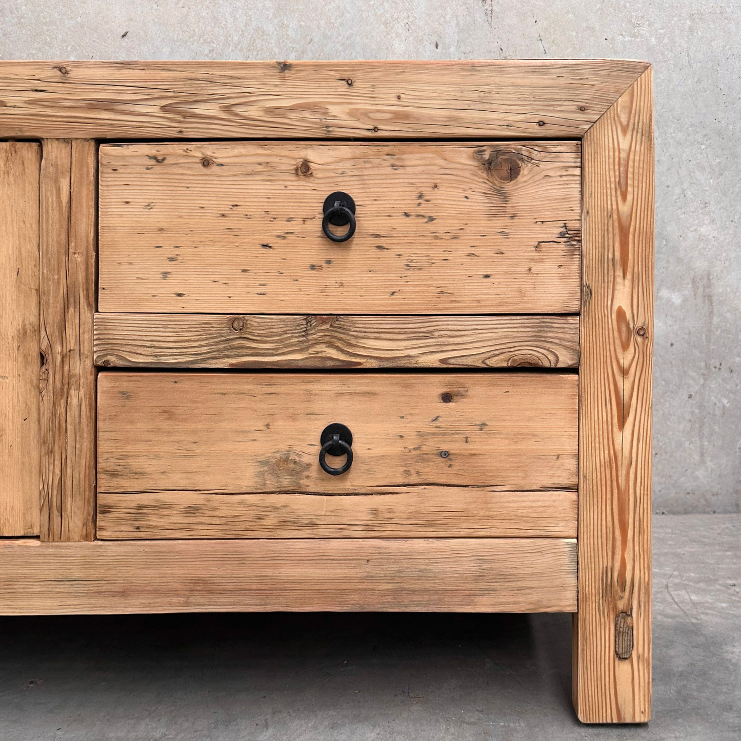 Linear Low TV Cabinet | Rustic | 180 cm