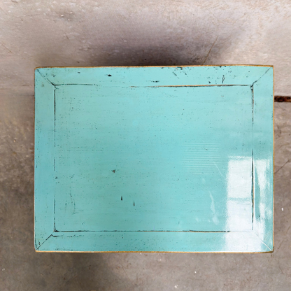 Teal Bedside | Lacquered | 45 cm